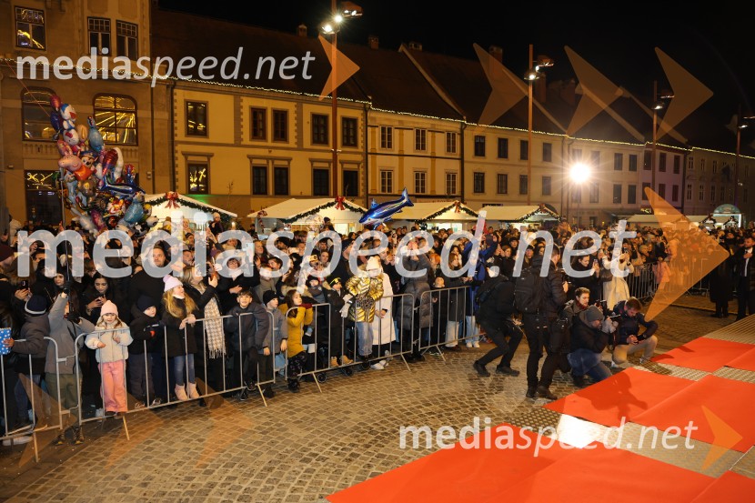Prižig prazničnih lučk v Mariboru 2025