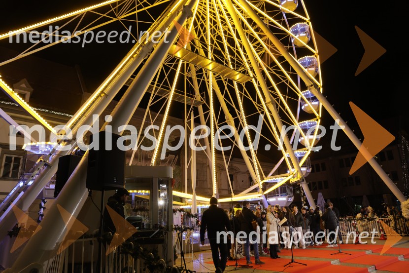 Prižig prazničnih lučk v Mariboru 2025