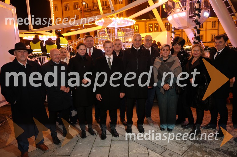 Prižig prazničnih lučk v Mariboru 2025
