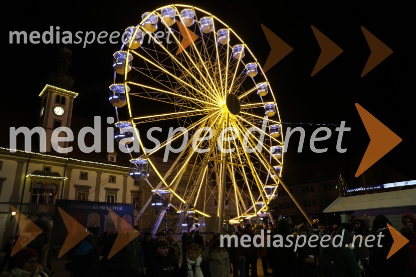 Prižig prazničnih lučk v Mariboru 2025