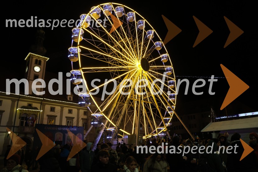 Prižig prazničnih lučk v Mariboru 2025