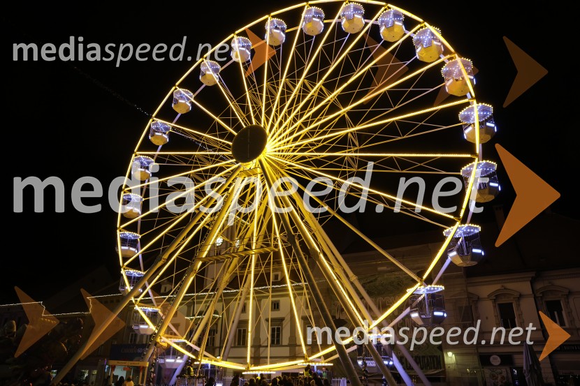 Prižig prazničnih lučk v Mariboru 2025