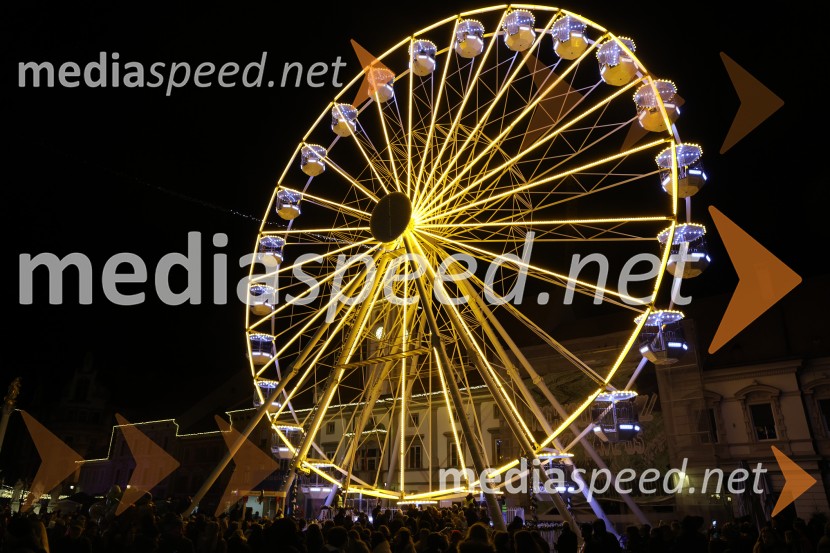 Prižig prazničnih lučk v Mariboru 2025