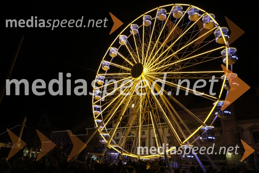 Prižig prazničnih lučk v Mariboru 2025