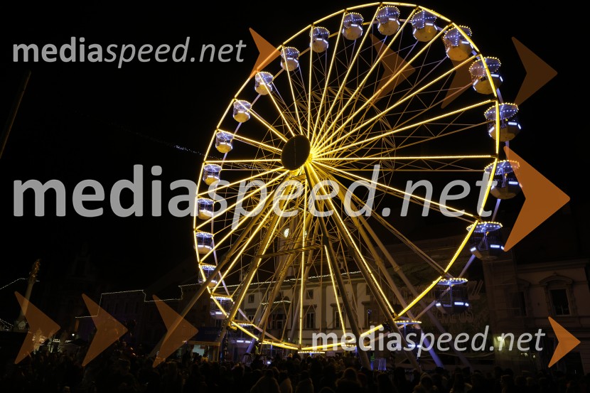 Prižig prazničnih lučk v Mariboru 2025