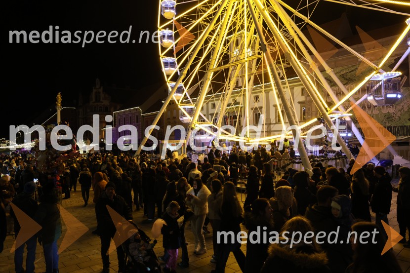 Prižig prazničnih lučk v Mariboru 2025