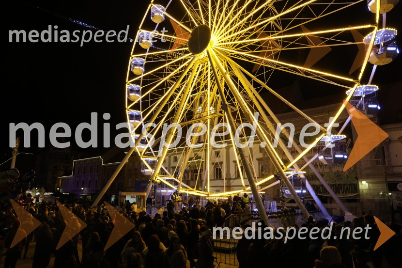 Prižig prazničnih lučk v Mariboru 2025