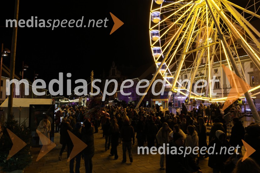 Prižig prazničnih lučk v Mariboru 2025