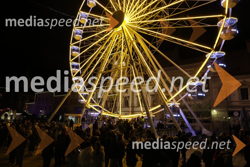 Prižig prazničnih lučk v Mariboru 2025