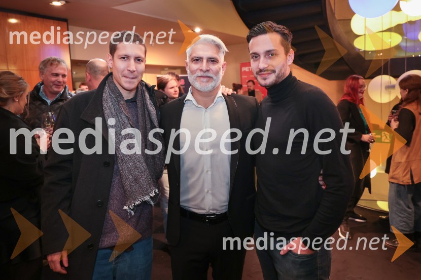  Mark Jacob Cavazza - Vazz, raper;  Sebastian Cavazza, dramski in filmski igralec;  ... Fantazijska satira Zmaj, premiera MGL