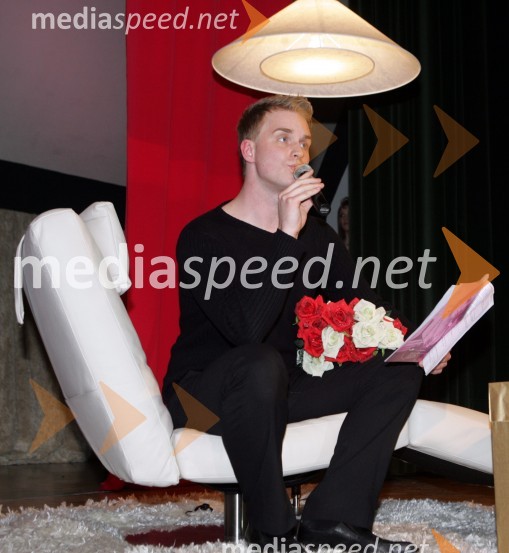 Sebastjan Vovk, voditelj prireditveNaj Celjanka - Naj Celjan, prva podelitev naziva