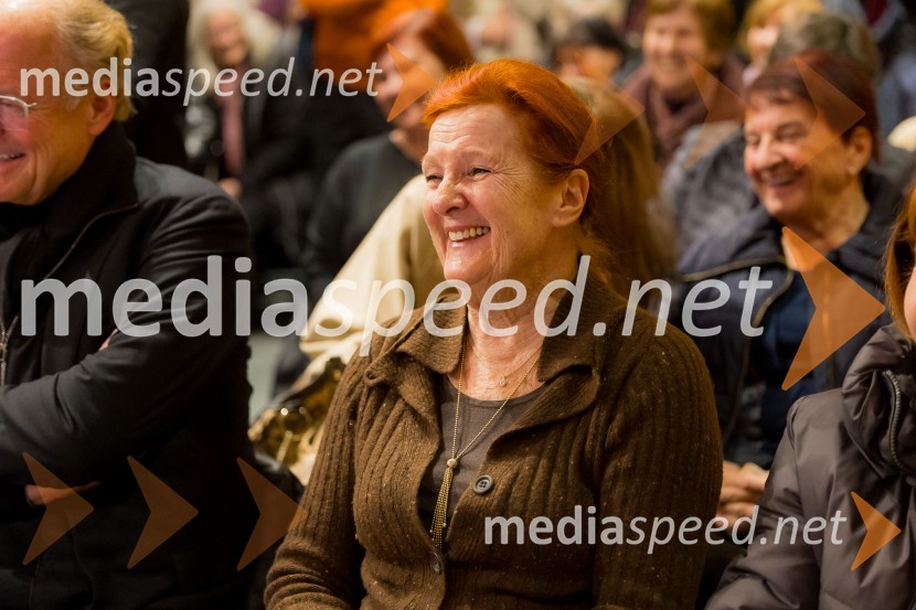 Martin Golob gost v skednju Škrabčeve domačije