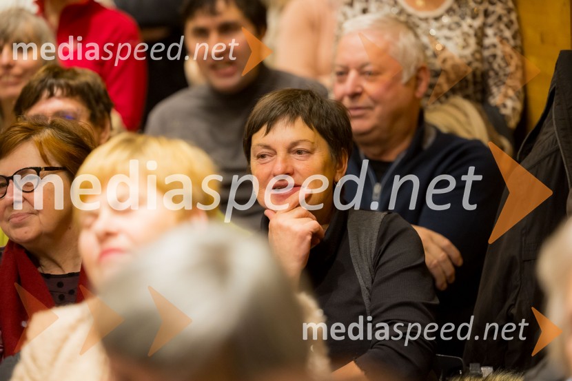 Martin Golob gost v skednju Škrabčeve domačije