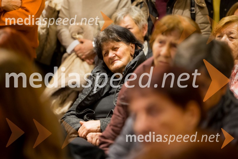 Martin Golob gost v skednju Škrabčeve domačije