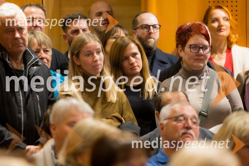 Martin Golob gost v skednju Škrabčeve domačije