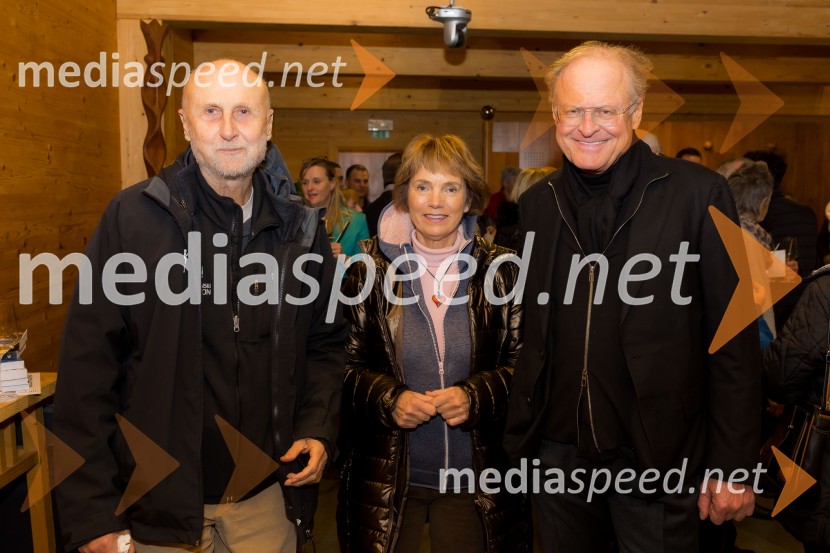 Martin Golob gost v skednju Škrabčeve domačije