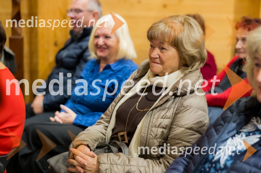 Martin Golob gost v skednju Škrabčeve domačije