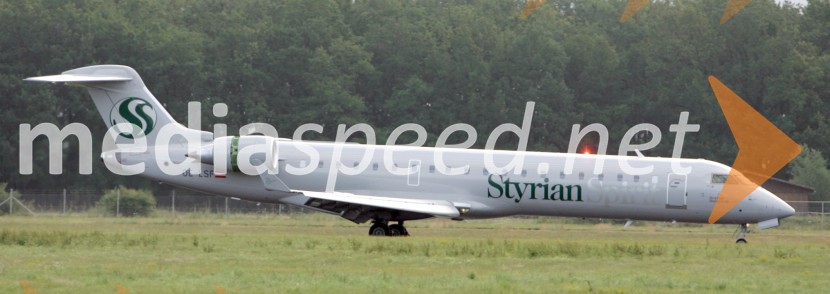 Letalo Bombardier Canadair Regional Jet 700 (CRJ 700)Novo letalo družbe Styrian Spirit