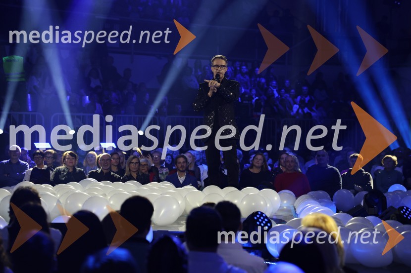 Silvestrski pozdrav 2025, snemanje oddaje v Dvorani Tabor