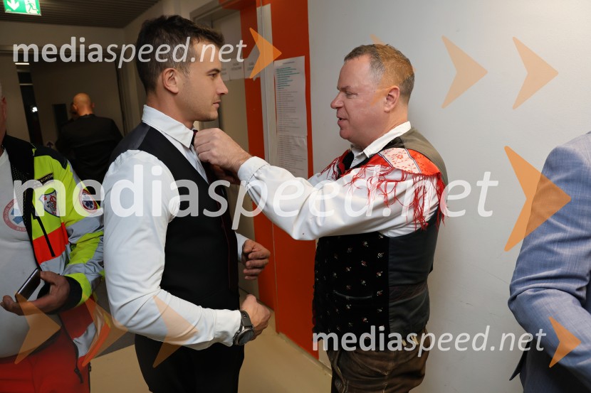 Silvestrski pozdrav 2025, snemanje oddaje v Dvorani Tabor