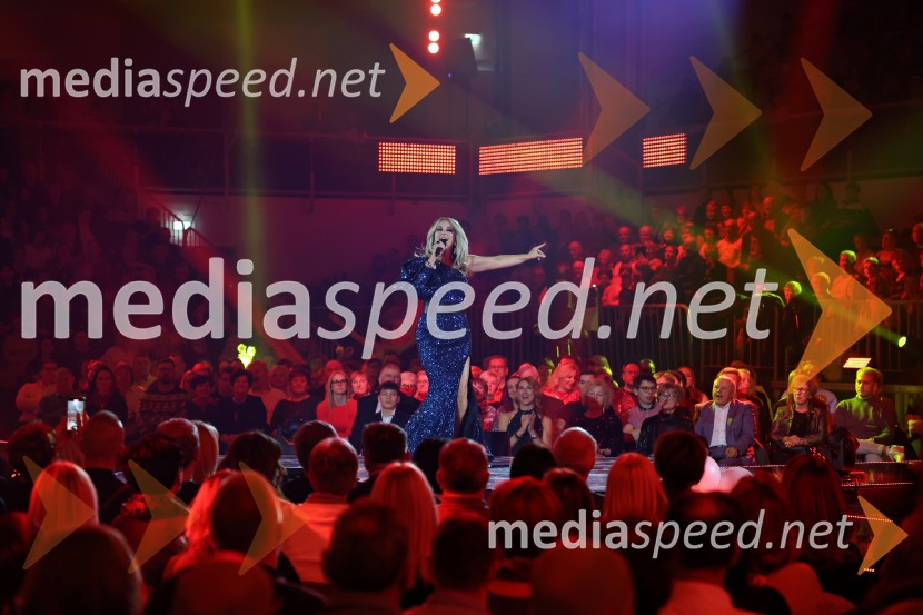 Silvestrski pozdrav 2025, snemanje oddaje v Dvorani Tabor