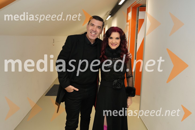  Mario Galunič, TV voditelj;  ... Silvestrski pozdrav 2025, snemanje oddaje v Dvorani Tabor