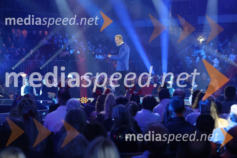 Silvestrski pozdrav 2025, snemanje oddaje v Dvorani Tabor