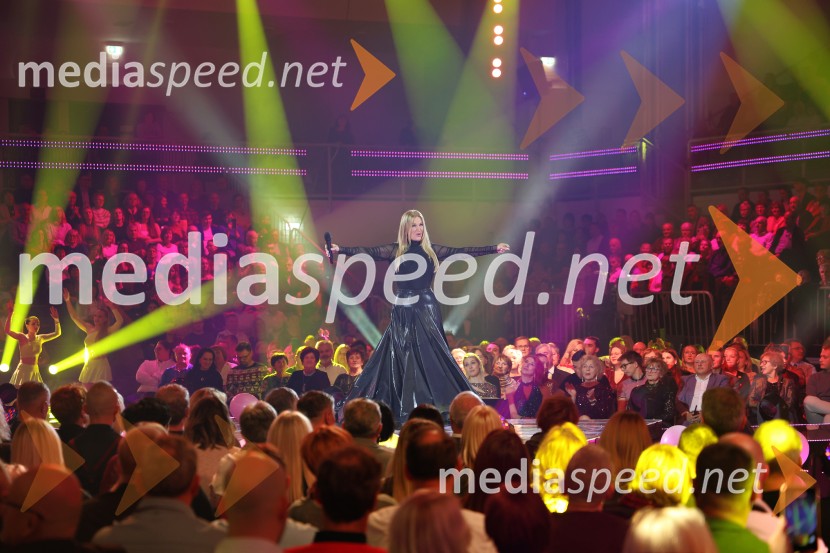 Silvestrski pozdrav 2025, snemanje oddaje v Dvorani Tabor