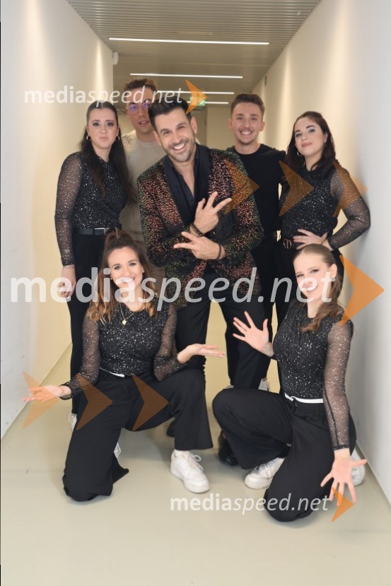 Silvestrski pozdrav 2025, snemanje oddaje v Dvorani Tabor