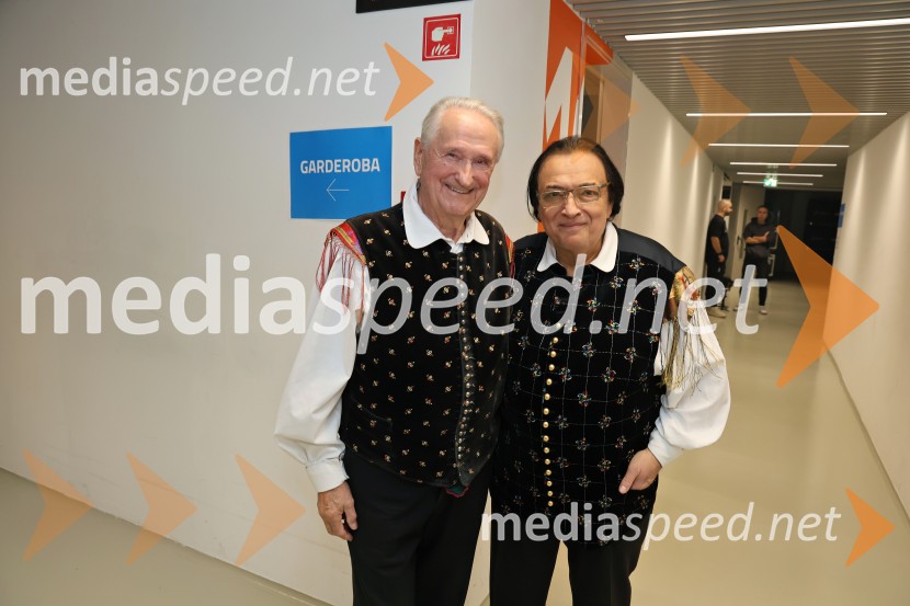  ... ;  Oto Pestner, pevecSilvestrski pozdrav 2025, snemanje oddaje v Dvorani Tabor