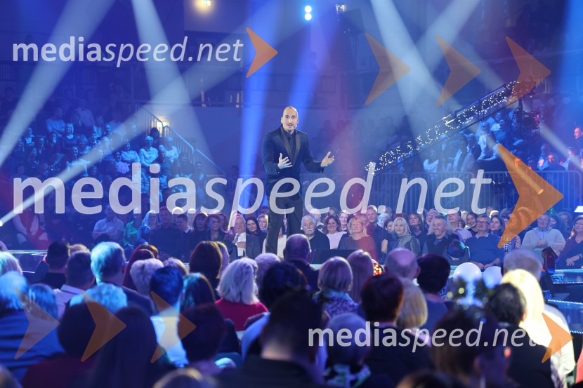 Silvestrski pozdrav 2025, snemanje oddaje v Dvorani Tabor