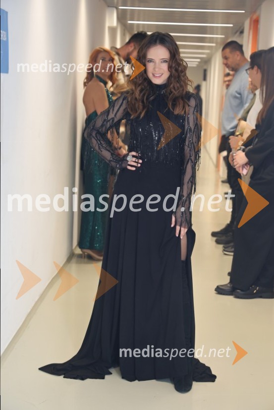  Nina Pušlar, pevkaSilvestrski pozdrav 2025, snemanje oddaje v Dvorani Tabor