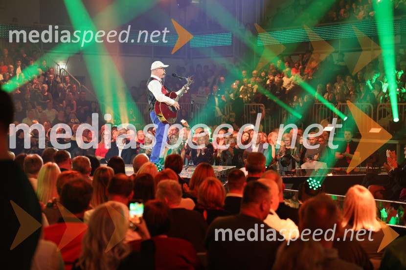 Silvestrski pozdrav 2025, snemanje oddaje v Dvorani Tabor