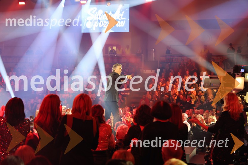 Silvestrski pozdrav 2025, snemanje oddaje v Dvorani Tabor