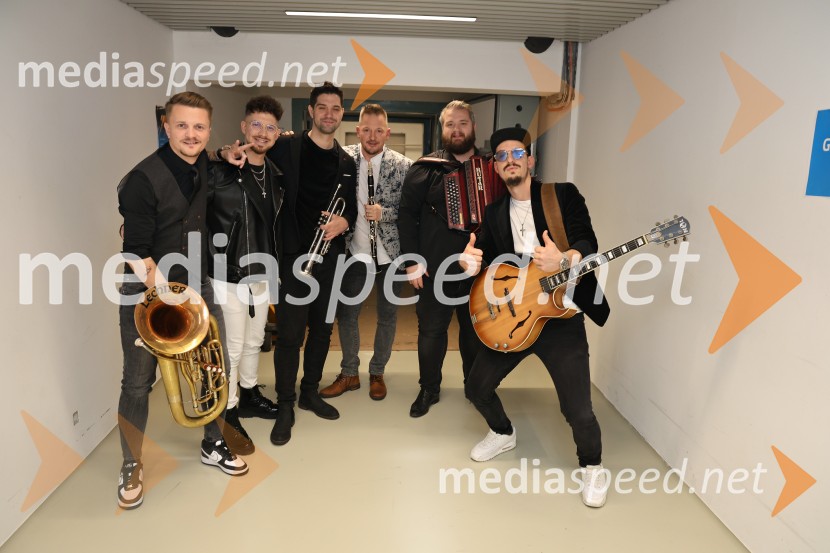 Silvestrski pozdrav 2025, snemanje oddaje v Dvorani Tabor