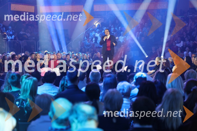 Silvestrski pozdrav 2025, snemanje oddaje v Dvorani Tabor