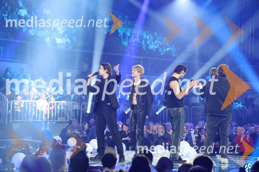 Silvestrski pozdrav 2025, snemanje oddaje v Dvorani Tabor