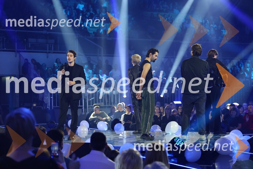 Silvestrski pozdrav 2025, snemanje oddaje v Dvorani Tabor