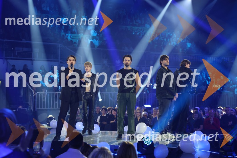 Silvestrski pozdrav 2025, snemanje oddaje v Dvorani Tabor