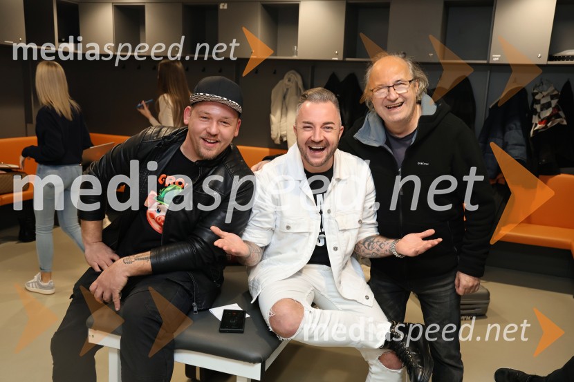  ... ;  Dejan Krajnc, Dejan Dogaja;  ... Silvestrski pozdrav 2025, snemanje oddaje v Dvorani Tabor