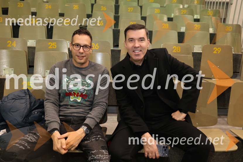  ... ;  Mario Galunič, TV voditeljSilvestrski pozdrav 2025, snemanje oddaje v Dvorani Tabor