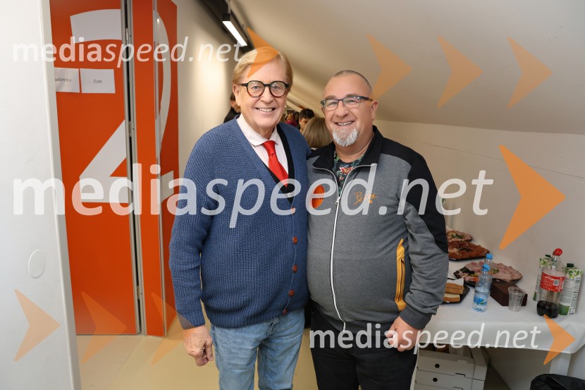  Vinko Šimek, komik;  ... Silvestrski pozdrav 2025, snemanje oddaje v Dvorani Tabor