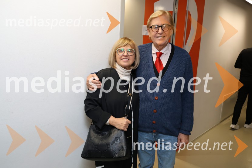  ... ;  Vinko Šimek, komikSilvestrski pozdrav 2025, snemanje oddaje v Dvorani Tabor