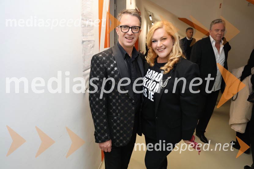 Silvestrski pozdrav 2025, snemanje oddaje v Dvorani Tabor