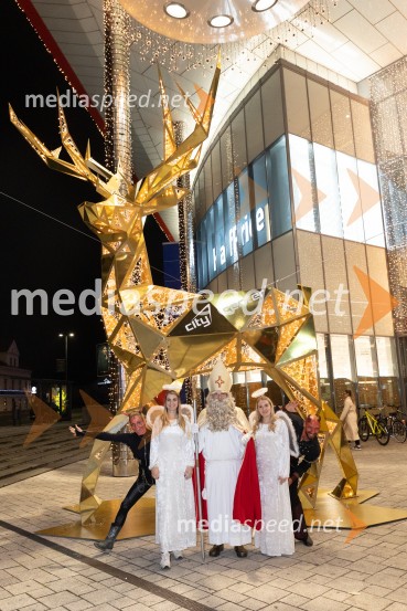 Miklavževanje s Trkajem, CItycenter Celje