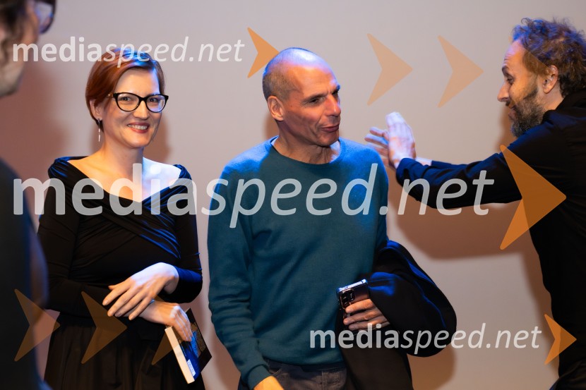 Janis Varufakis v Kritičnem kabaretu Cankarjevega doma