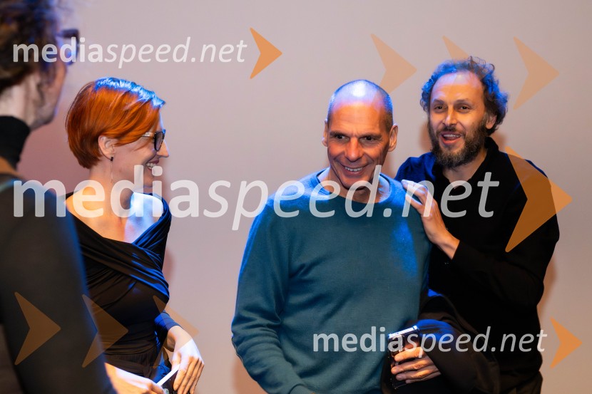Janis Varufakis v Kritičnem kabaretu Cankarjevega doma