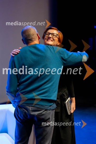 Janis Varufakis v Kritičnem kabaretu Cankarjevega doma