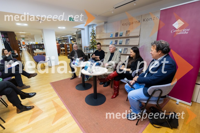 Predstavitev knjižnih novosti Cankarjeve založbe