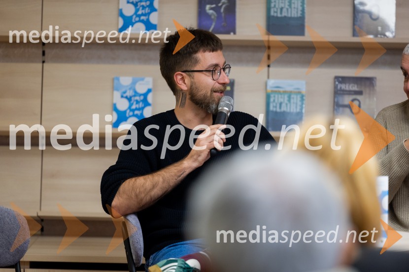  Sašo Puljarević, literarni kritikPredstavitev knjižnih novosti Cankarjeve založbe